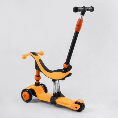 Самокат-беговел Best Scooter 3 в 1 темно-желтый (BS-50584): Максимальная допустимая нагрузка, кг 70