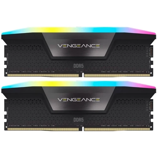 Corsair 32 GB (2x16GB) DDR5 6400 MHz Vengeance RGB (CMH32GX5M2B6400C36)