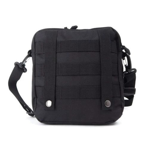 Сумка через плече Magnum Pocket Organiser 2.5 л чорна (POCKET ORGANISER-BLACK): Фактура Тканая