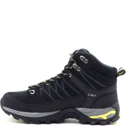 Ботинки CMP Rigel Mid Wmn Trekking Shoe WP (3Q12946-37UH) 36 (37) черные натуральная замша демисезон фото 3