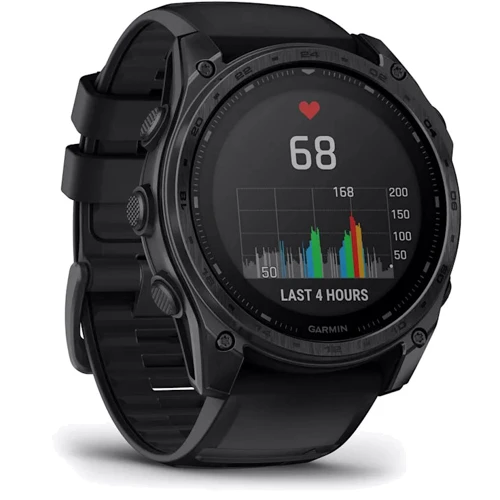 Смарт-годинник Garmin Tactix 8 Solar 51mm Ballistics Elite Edition (010-03407-11): Час роботи до 30 дней