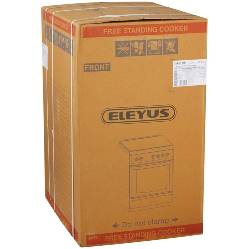 Газовая плита ELEYUS ORUM 5501 EF WH: Рабочая поверхность эмаль