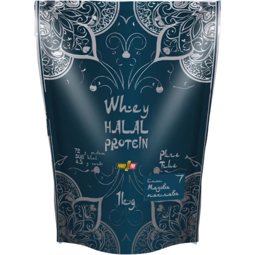Протеин Power Pro Whey Halal Protein 1000 g / 25 servings / honey baklava