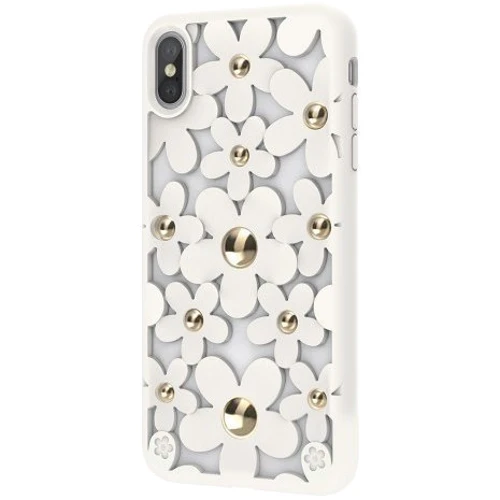 Чехол для iPhone SwitchEasy Fleur White (GS-103-46-146-18) for iPhone Xs Max: Цвет белый