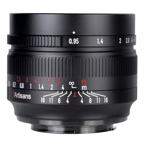 Об'єктив для фотоапарата 7Artisans 50mm f0.95 (Nikon Z Mount): Тип об'єктива Портретный