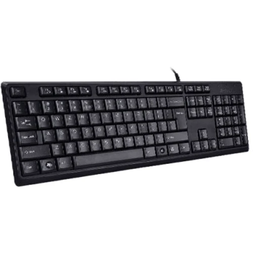 Клавіатура A4Tech KR-90 USB Black: Підключення проводное