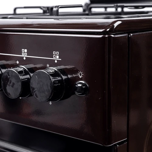 Газовая плита Grunhelm G4FG5612BR-0: Размеры (ВхШхГ): 87х53х60 см