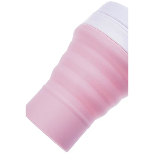 Силіконовий стакан з кришкою і трубочкою Tonna Waist Marshmallow 350 мл (TH_WAIST_MARSHMALLOW) фото 5
