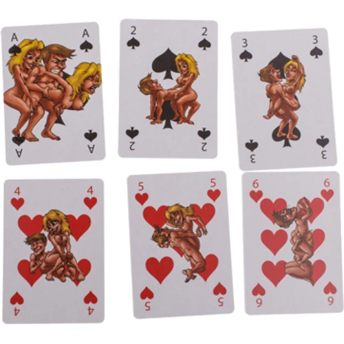 Игральные карты Kamasutra Comic, 54 шт.