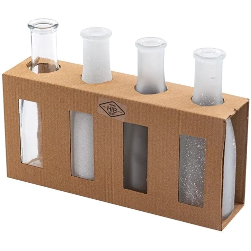Ваза Lefard Bottle white-frost 4 шт 18х6x26.5 см (804-114): Тип Ваза