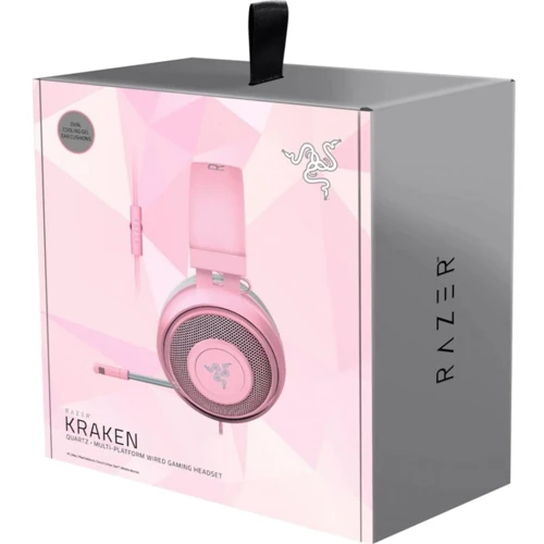 Наушники Razer Kraken Multi Platform Quartz Edition (RZ04-02830300-R3M1): Тип крепления оголовные