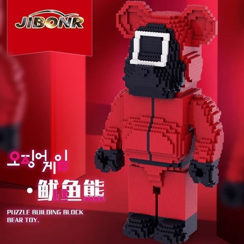 Конструктор Jibonr Игра в кальмара 001-9 на 2850 деталей