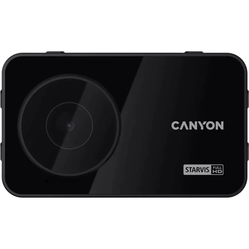 Автомобильный видеорегистратор Canyon DVR10GPS FullHD 1080p Wi-Fi GPS Black (CND-DVR10GPS)