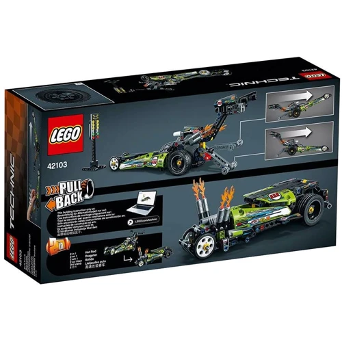 Конструктор LEGO Technic Драгстер (42103): Серія TECHNIC