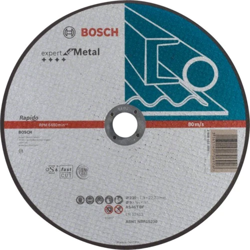 

Круг отрезной Bosch Expert по металу 230 x 1.9 мм (2608603400)