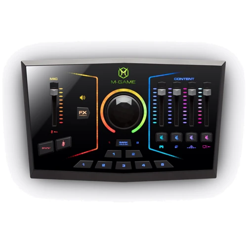 Потоковый USB интерфейс M-AUDIO M-GAME RGB DUAL фото 6