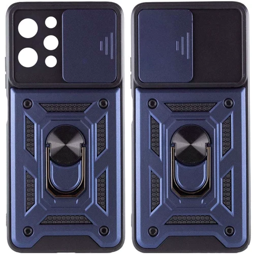 Аксесуар для смартфона Mobile Case Camshield Serge Ring Blue для Xiaomi Redmi 12 / Poco M6 Pro