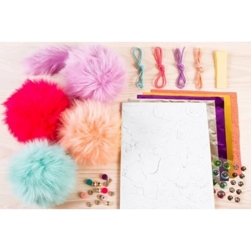 Набір для створення помпонів Make it Real Обіймашки (MR1409)