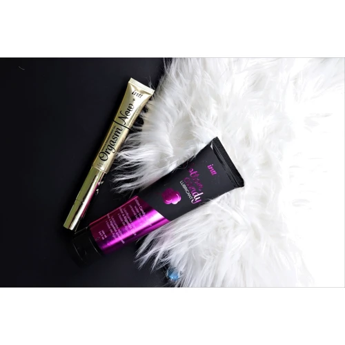INTT Promo 1: Жидкий вибратор Intt Orgasm Now (15 мл) + смазка Intt Cotton Candy (100 мл)