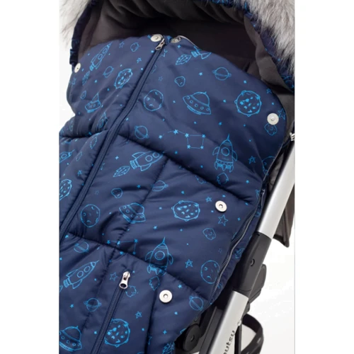 Тренд Флис ДоРечі Космос с опушкой (2059 O)