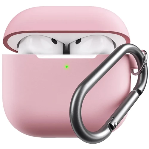 Чехол KeyBudz Elevate Series Keychain Blush Pink (AP4_S8_BPK) for Apple AirPods 4 фото 4