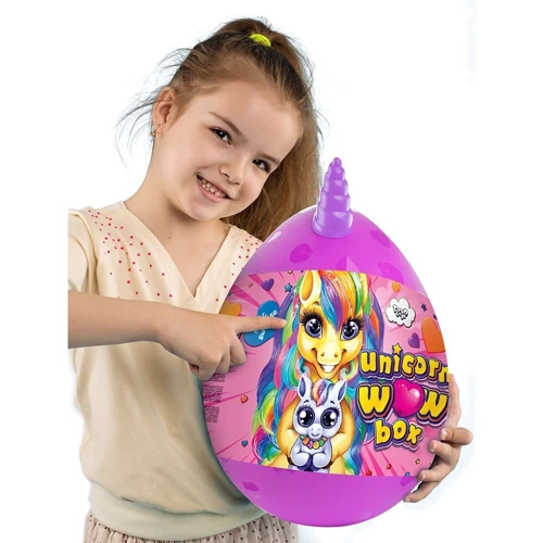 Набор для творчества Danko Toys Unicorn WOW Box фото 4