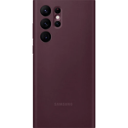 Чехол для телефонов Samsung Smart Clear View Cover Burgundy (EF-ZS908CEEGRU) for Samsung S908 Galaxy S22 Ultra: Тип чехол-книжка