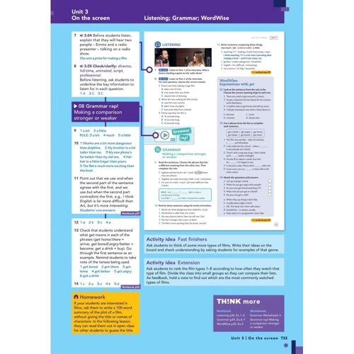 Think 2nd Edition 2 (B1): Teacher's Book with Digital Pack: Количество страниц 144