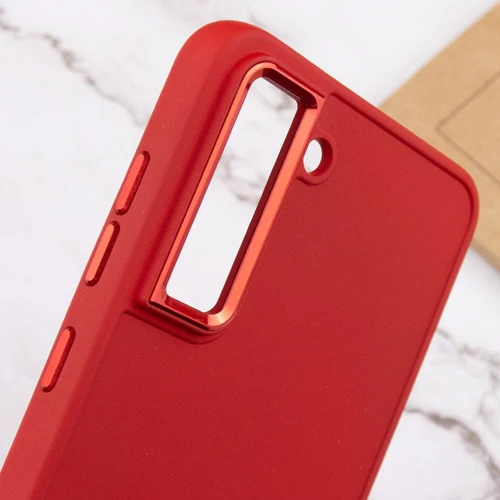 Чехол для телефонов TPU Case Bonbon Metal Style Red for Samsung S916 Galaxy S23+: Цвет красный