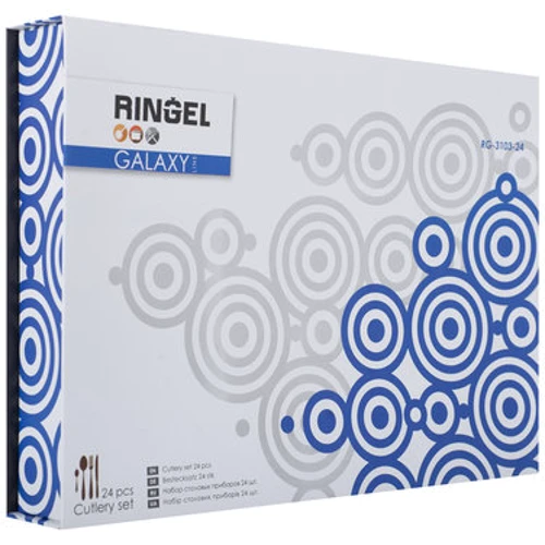 Набор столовых приборов RINGEL Galaxi 24 предмета (RG-3103-24): Наименование Набор столовых приборов