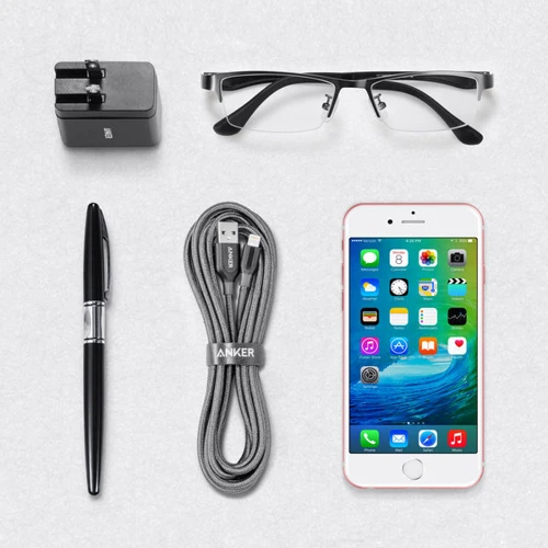 Кабель ANKER USB Cable to Lightning Powerline+ V2 3m Space Grey (A8123HA1) фото 5
