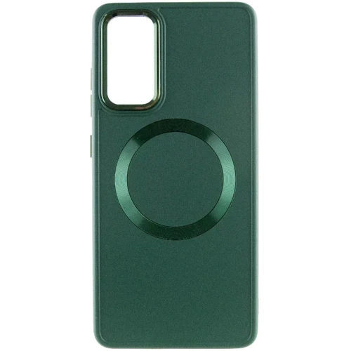 Чохол для телефона TPU Case Bonbon Metal Style with MagSafe Pine Green для Samsung A525 Galaxy A52 4G / A526 Galaxy A52 5G / A528 Galaxy A52s: Сумісність Samsung A525 Galaxy A52 4G / A526 Galaxy A52 5G / A528 Galaxy A52s
