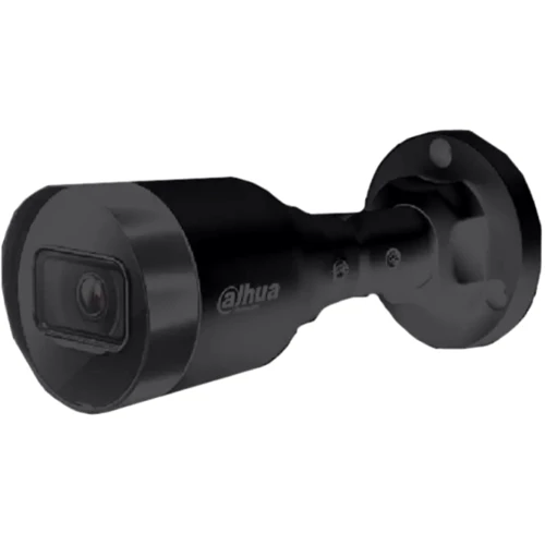 IP-камера відеоспостереження Dahua IR DH-IPC-HFW1431S1-BE (4 MP/2.8 mm) Black