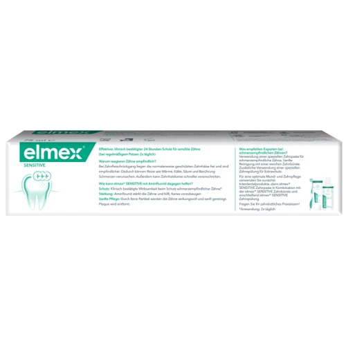 Elmex Зубная паста Sensitive Plus для чувствительных зубов 75 мл: Объем, мл 75