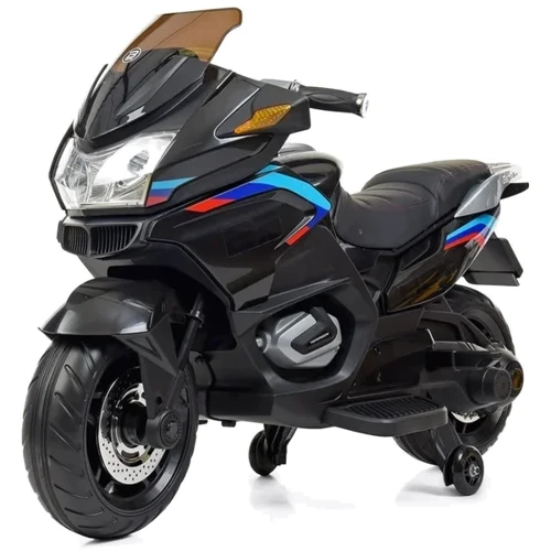 Детский электромотоцикл 2 колесный Bambi Racer BMW черный (M 4272EL-2)