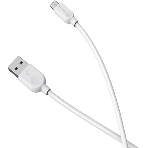 Кабель Borofone USB Cable to Micro USB 2m White (BX14)