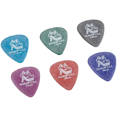 Медиатор Набор медиаторов DUNLOP 4170 GATOR GRIP STANDARD CABINET: Толщина  Толстые (0.74 - 1.0 мм)