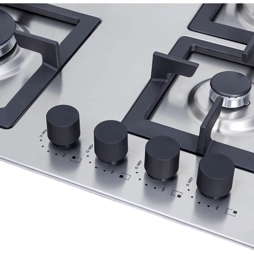 Варильна поверхня газова Perfelli Design HGM 6430 INOX SLIM LINE фото 7