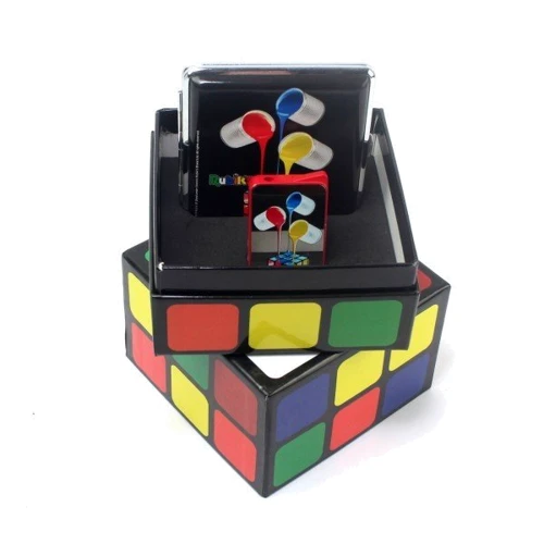 Комплект Champ зажигалка + портсигар "Rubik"s 3 ведра (40401952-4) фото 3