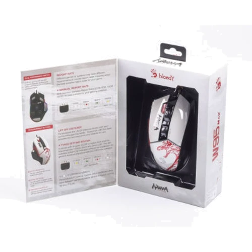 Мишка A4Tech W95 Max Bloody (Naraka): Довжина кабелю 1,8 м