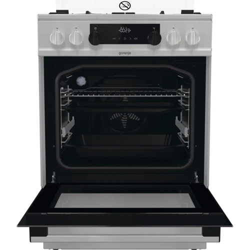 Плита комбінована Gorenje KS6350XA: Кількість електричних конфорок нет