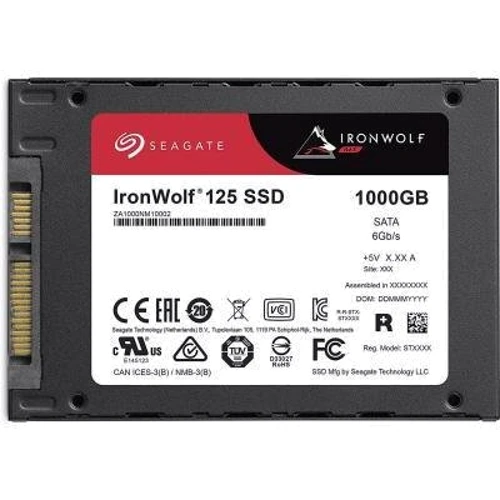 Seagate IronWolf 125 1 TB (ZA1000NM1A002): Тип накопителя внутренний