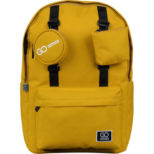 Рюкзак для города и учебы GoPack Education Teens GO22-178L-1 горчичный
