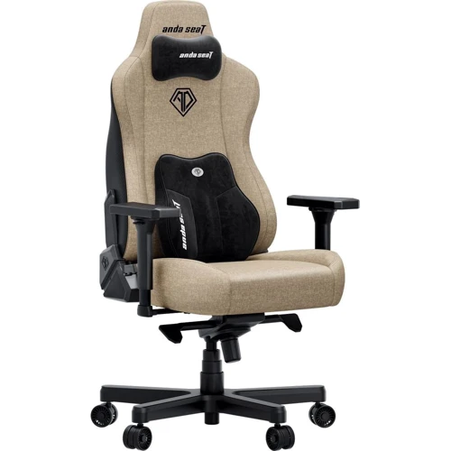 Кресло игровое Anda Seat Kaiser 3E XL Dark Beige Fabric (AD23YC-XL-09-H-CF-H01)