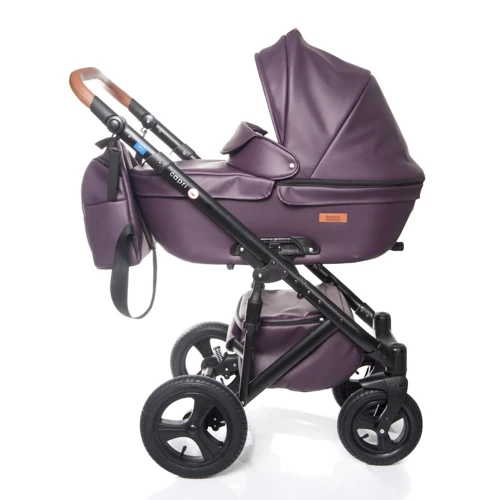 Універсальна коляска 2-в-1 Broco Capri plum: Кількість блоків 1