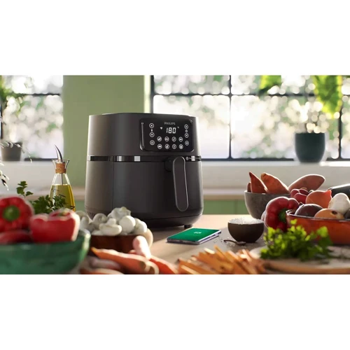 Фритюрница Philips XXL Connected HD9285/96: Таймер сенсорный