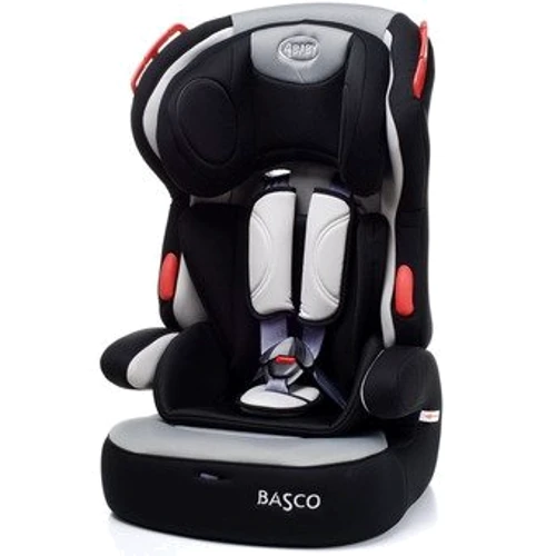 Автокрісло 4Baby Basco Black (чорний) (гр. 1/2/3)