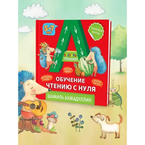 Шамиль Ахмадуллин: Букварь-тренажер. Обучение чтению с нуля 5-7 лет: ISBN 978-5-6042782-8-4