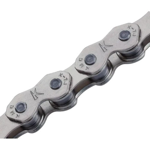 KMC K1 1/2x1/8 Wide 112 звеньев (K710) silver/silver (CHA-57-04)