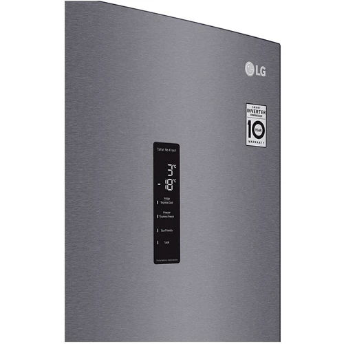 Холодильник LG GBP32DSKZN: Объем морозильной камеры, л 107